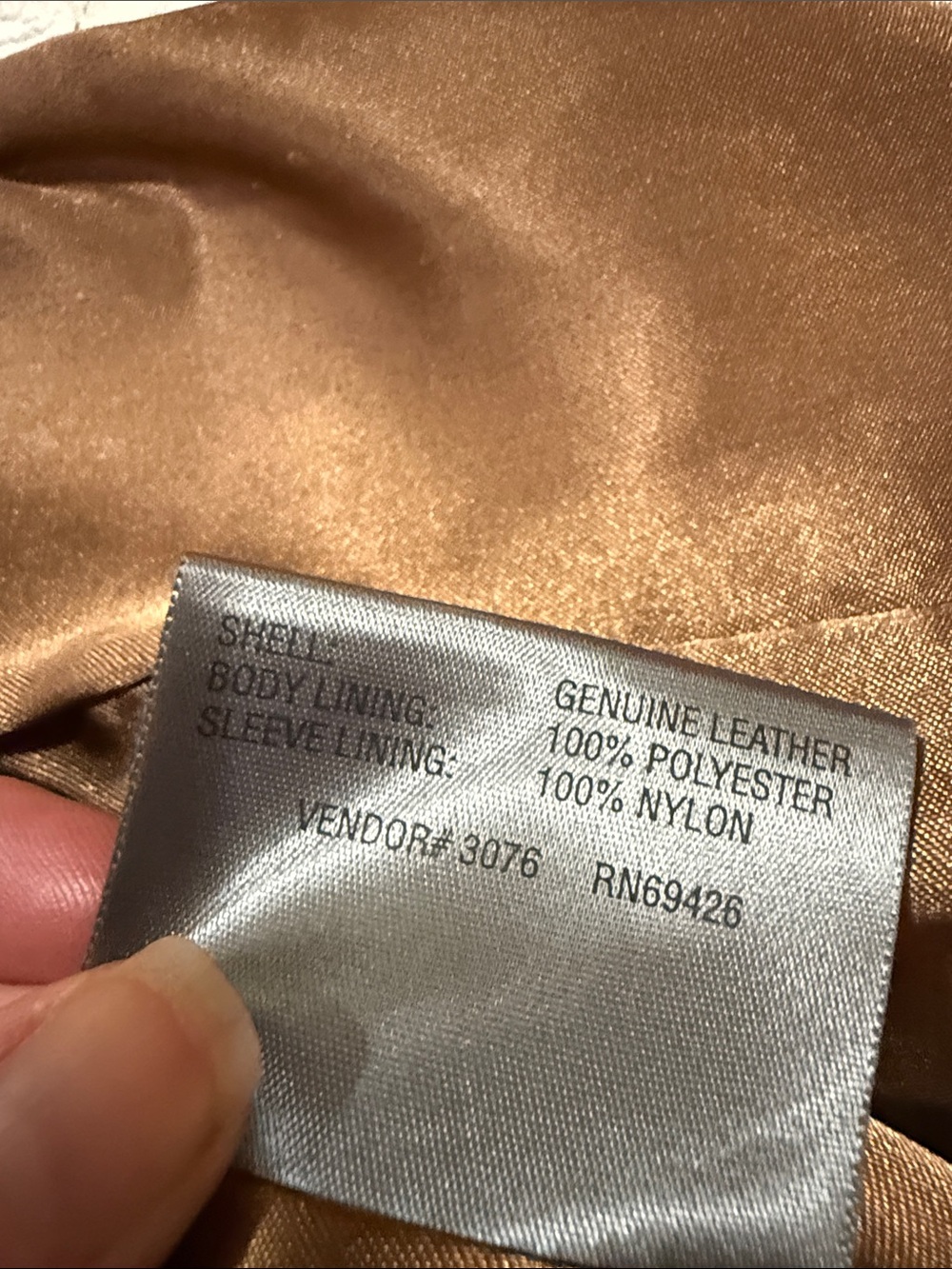 WOW POSHMARK - Authentic Wilson’s Leather White Specialty Leather Bomber Jacket - Picture 7 of 15